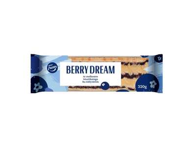 Mėlynių pyragas FAZER BERRY DREAM, 320g