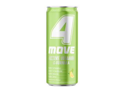 Vitamininis vanduo 4MOVE Active Vitamin Vitamins + Minerals, 330 ml