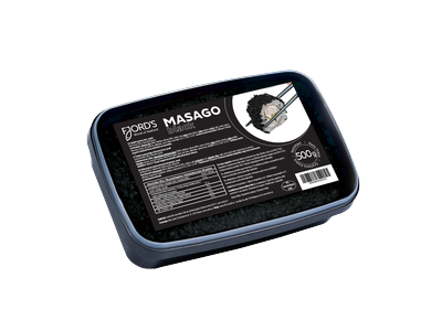 Šaldyti masago ikrai FJORDS, juodi, 500 g