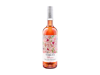 Vaisių ir uogų vyno gėrimas VORUTA, Blossom, obuolių, vyšnių, erškėtrožių, 7 %, 0,75 l