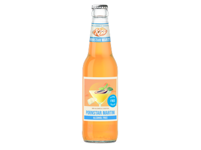 Nealkoholinis kokteilis KISS, Pornstar Martini, 0%, 0,33 l, butelis