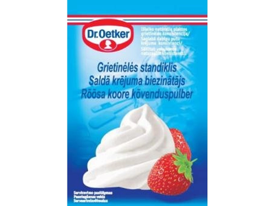 Grietinėlės standiklis DR. OETKER, 9 g