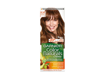 Plaukų dažai GARNIER COLOR NATURALS, Nr. 6.34