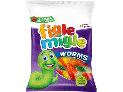 Guminukai FIGLE MIGLE WORMS, 80g