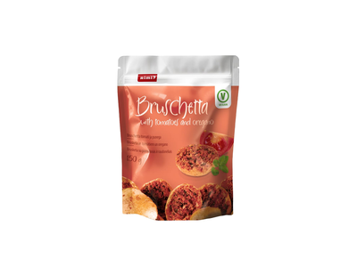 Brusketa su pomidorais ir raudon. RIMI, 150g