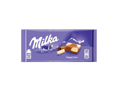 Šokoladas MILKA HAPPY COWS, 100 g