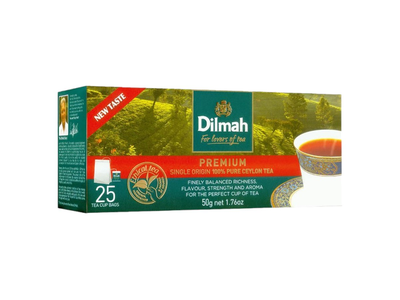 Juodoji arbata DILMAH Premium, 25 vnt.
