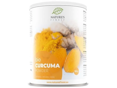 Ekologiški kurkumos milteliai NATURE'S FINEST, 150 g