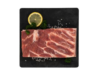 Lietuviška kiaulienos šoninė be kaulo, atšaldyta, be antibiotikų, 1 kg