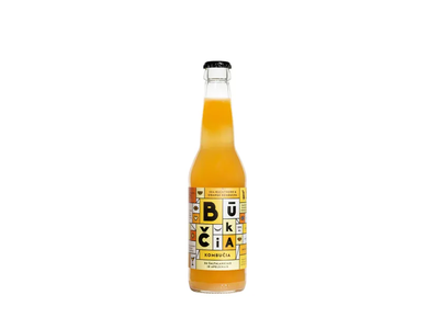 Ekologiška kombučia su šaltalankiais ir apelsinais BŪKČIA, 330 ml
