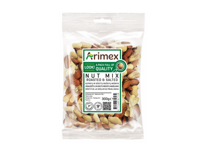 Kepintų ir sūdytų riešutų mišinys ARIMEX, 300 g