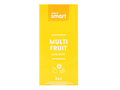 Įvairių vaisių sulčių gėr. RIMI SMART, 2 l