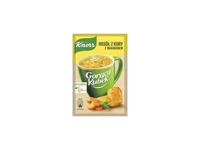 Vištienos sriuba KNORR su makaronais, 12 g