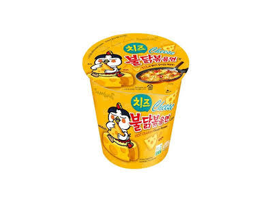 Greitai paruošiami makaronai SAMYANG BULDAK CHICKEN CHEESE, 70 g