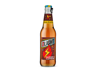 Alaus kokteilis DLIGHT, Taurinas + Kofeinas, 2.9%,0,33l, butelis