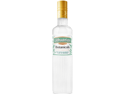 Degtinė LITHUANIAN VODKA Botanicals sk., 0,5l 38%