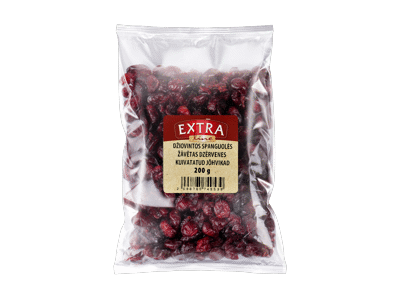 Džiovintos spanguolės EXTRA LINE, 200 g