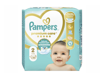 Sauskelnės PAMPERS Premium Care, Small Pack, 2 dydis, 23 vnt.