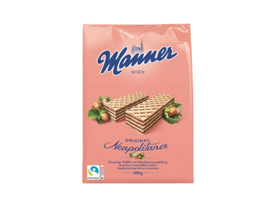Vafliai MANNER ORIGINAL NEAPOLITANER, 400 g