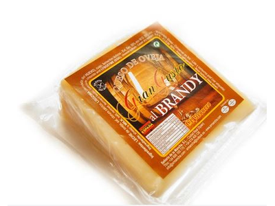 Avies pieno sūris su brendžiu, 200g