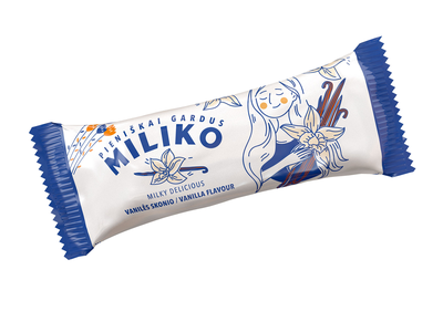 Glaistytas varškės sūrelio desertas MILIKO, vanilės skonio, 24%, 35 g