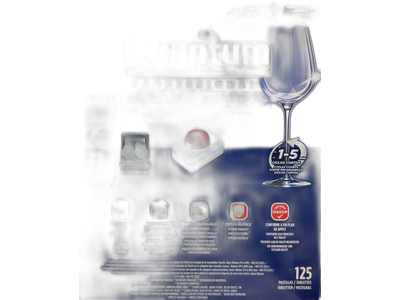 Kapsulės indaplovei Quantum Finish 125vnt Professional