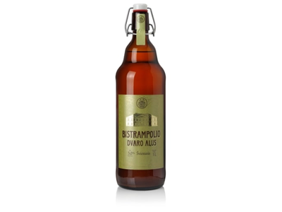 Alus AUKŠTAITIJOS BRAVORAI Bistrampolio dvaro, šviesusis, 5%, 1l