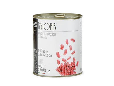 Raudonosios pupelės RISTORIS, konservuotos, 800g/480g