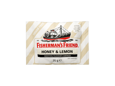 Pastilės su medum FISHERMAN'S FRIEND, 25 g