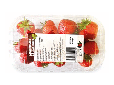 Lietuviškos braškės, fas., 450 g