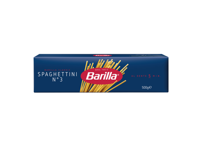 Makaronai BARILLA SPAGHETTINI, 500 g