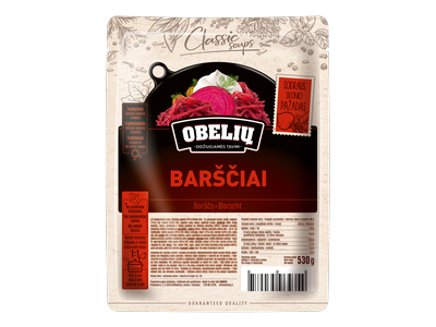 Barščių sriuba OBELIŲ, 530 g