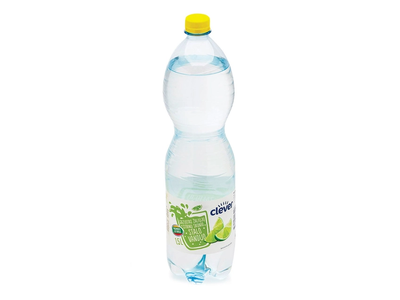Gazuotas žaliųjų citrinų skonio CLEVER, 1,5 l