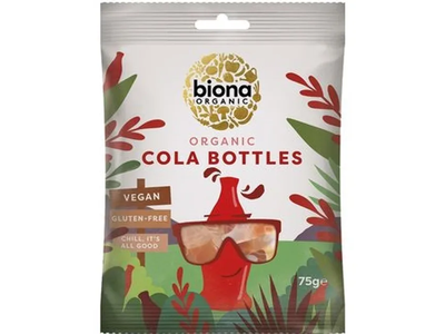 Bi Bio Guminukai Cola buteliukai, 75 g