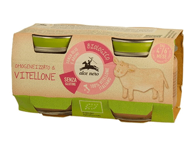 Ekologiška veršienos tyrelė ALCE NERO (kūd. nuo 4 mėn.), 160 g.