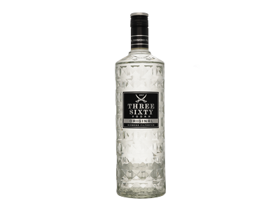 Degtinė Three Sixty, 37,5%, 1L