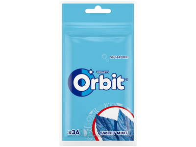 Kramtomoji guma ORBIT SWEETMINT, 64 g