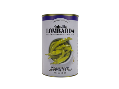 Guindilla čili pipirai MAESTROS ACEITUNEROS, saldūs, 3,7/1,4 kg