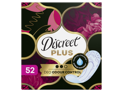 Higieniniai įklotai DISCREET Normal Plus, 52 vnt.