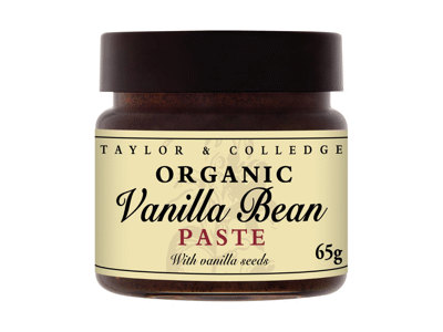 Vanilės ankščių pasta su sėklomis TAYLOR & COLLEDGE, 65 g
