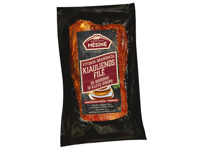 Vyt. kiaul. filė su bur. GOURMET, a. r. 160 g