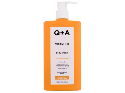 Kūno kremas Q+A Vitamin C, 250 ml