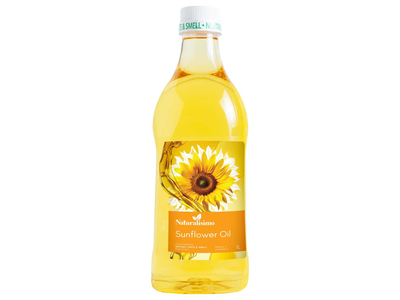 Neutralaus skonio ir kvapo saulėgrąžų aliejus NATURALISIMO, 1l