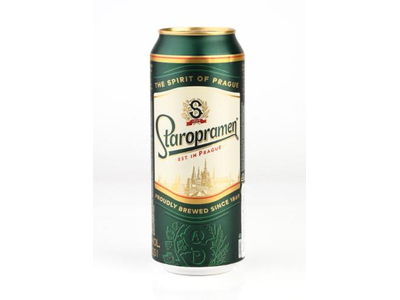 Alus STAROPRAMEN Premium, 5%, 0.5l skardinė