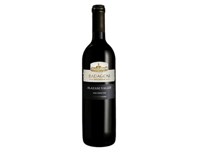 Raudonasis pusiau saldus vynas BADAGONI ALAZANI VALLEY (12%), 0,75l