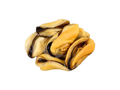 Šaldyta virta midijų mėsa,200/300,10%glazūra,1kg