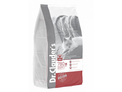 Sausas visavertis pašaras katėms DR. CLAUDER'S Indoor,  naminėms, 1,5 kg