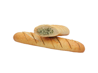 Prancūziškas batonas, su sviestu ir česnaku, 150 g
