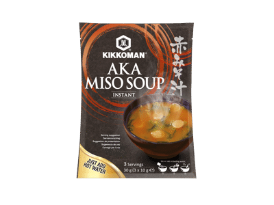 Greitai paruošiama sriuba KIKKOMAN AKA MISO, 3 x 10 g, 30 g