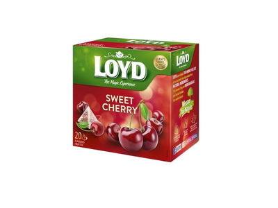 Vaisinė arbata LOYD saldi vyšnia, 20 vnt.